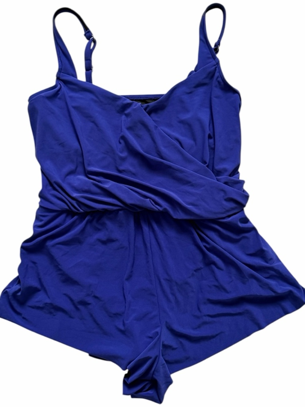 Aqua Green SHAPE + STYLE Shaping Swim Romper Full Coverage PURPLE Size 14